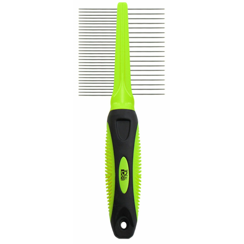 Ideal-dog-peigne-double-19-et-30-dents Peigne double 19 & 30 dents IdealDog – Image 1