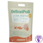 DeBonPoil - Litière végétale au Soja senteur pêche